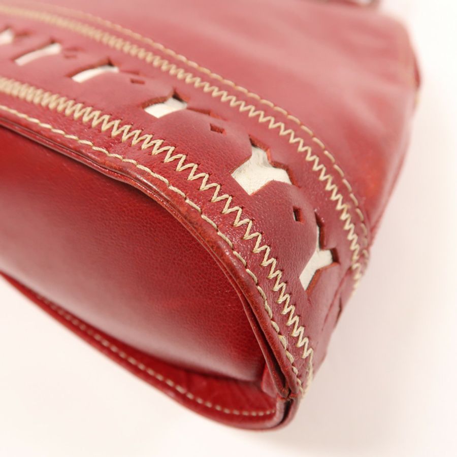 SAINT LAURENT 【激減優惠】牛皮皮革Hand Bag金扣手挽袋-7