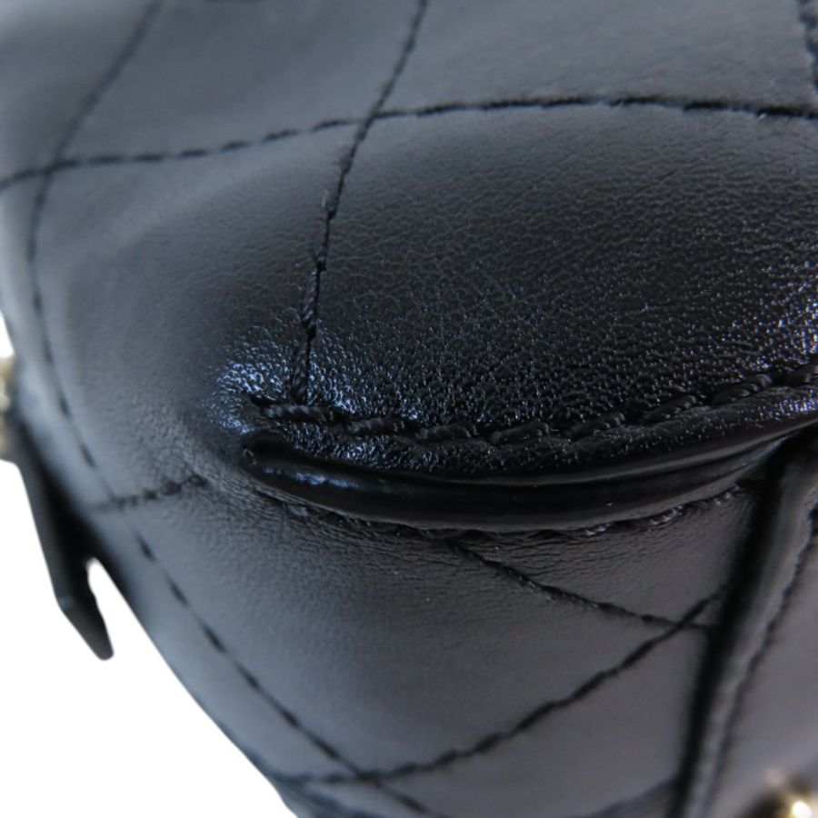 CHANEL 【激減優惠】羊皮皮革Chain Shoulder Bag金扣鏈帶肩背袋-12