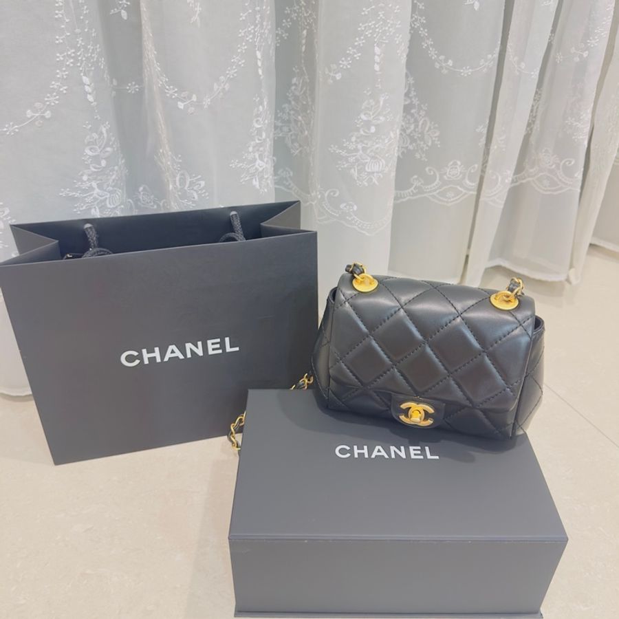 CHANEL方胖子 口蓋包 季節款-0