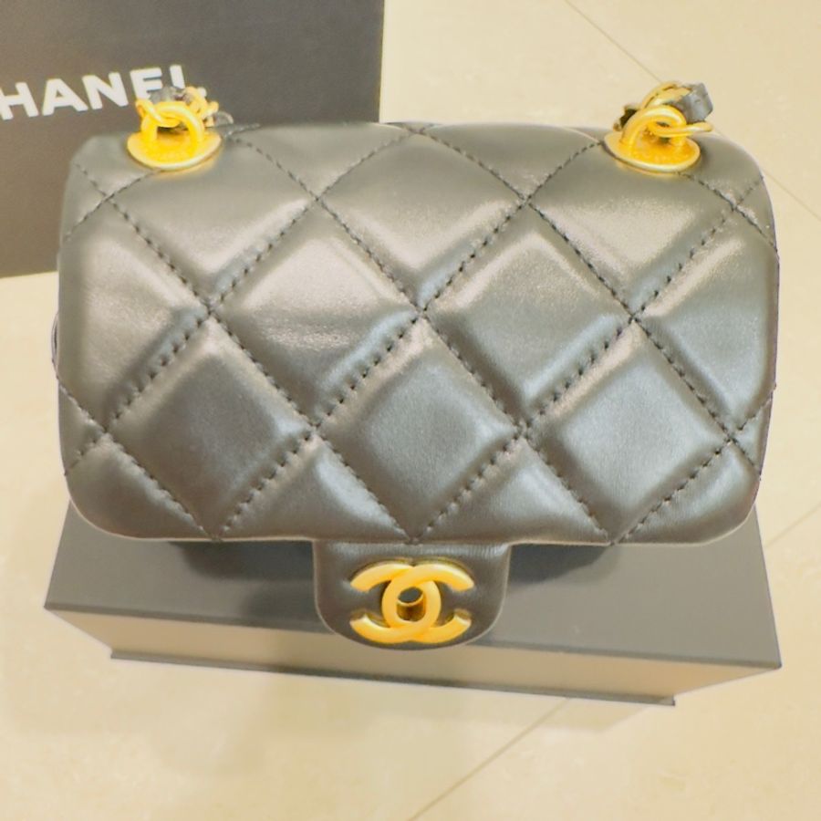 CHANEL方胖子 口蓋包 季節款-20