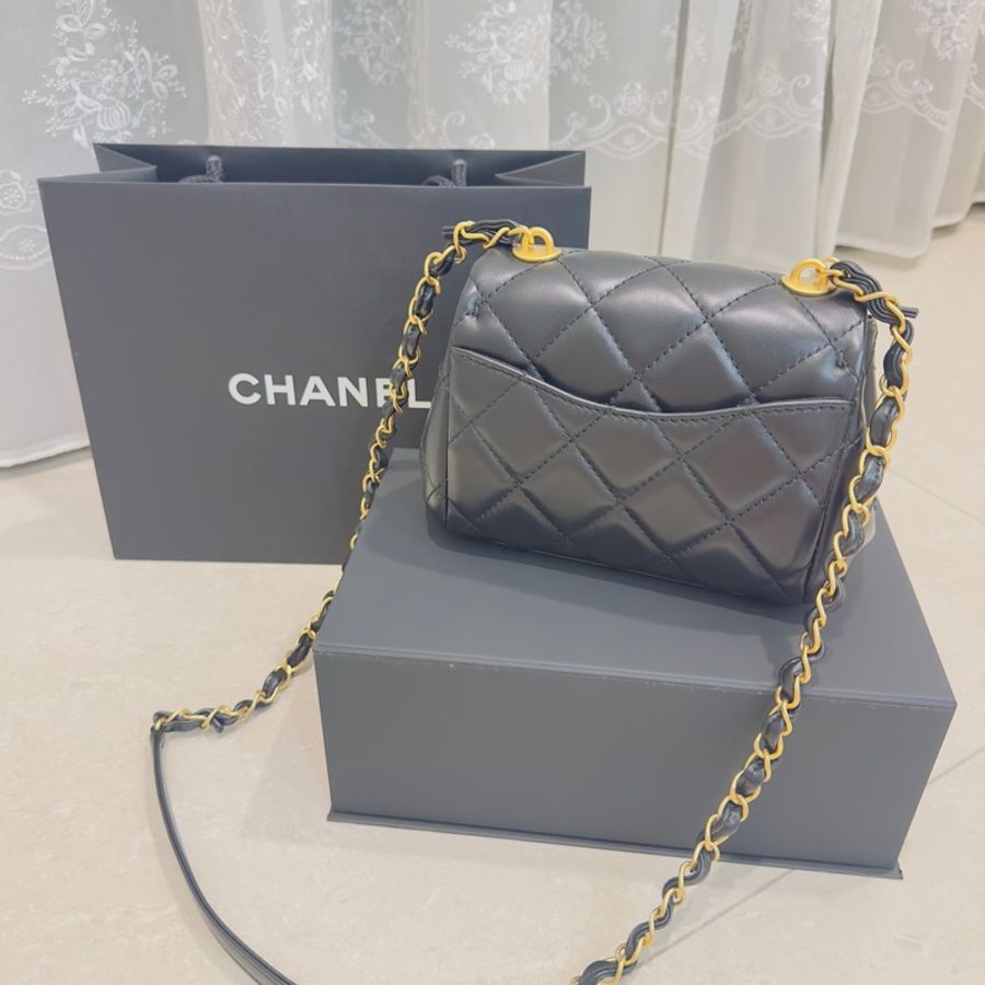 CHANEL方胖子 口蓋包 季節款-25