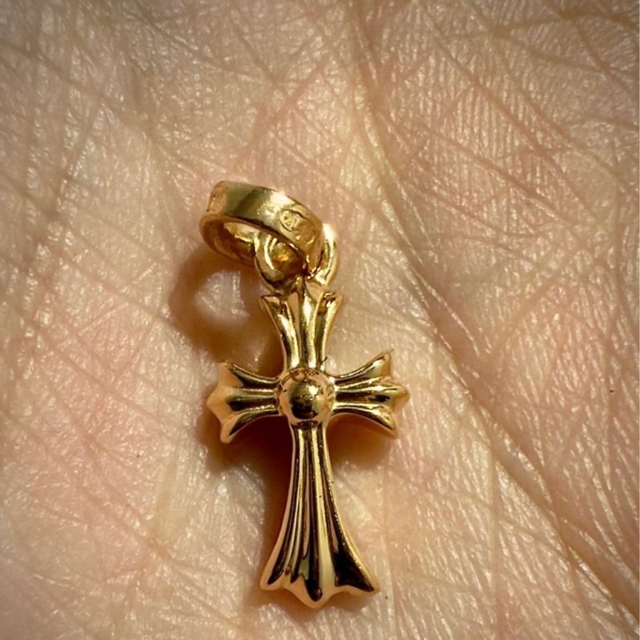 Chrome hearts 克罗心 22k黄金白钻Babyfat-1