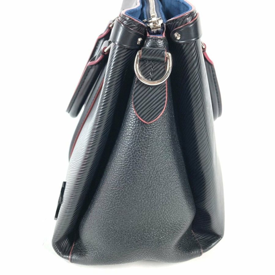 LOUIS VUITTON M55610 Epi Soufflot NV MM 托特包,雙色單肩包/手提包,皮革,女款,黑色-1