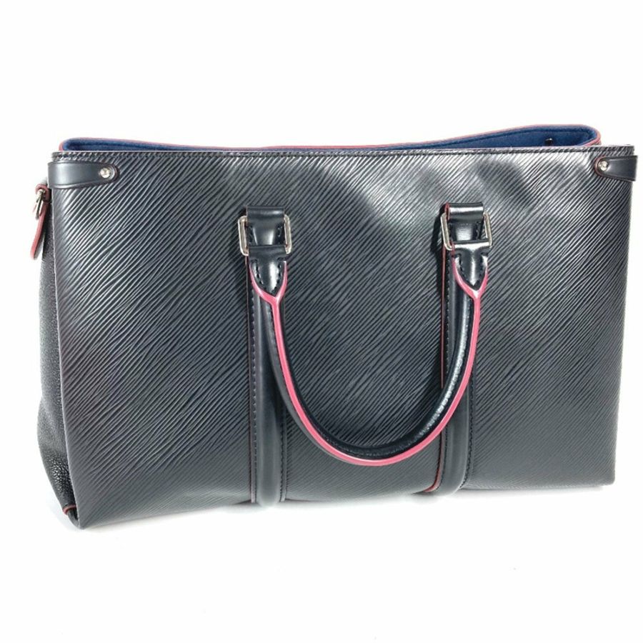 LOUIS VUITTON M55610 Epi Soufflot NV MM 托特包,雙色單肩包/手提包,皮革,女款,黑色-2