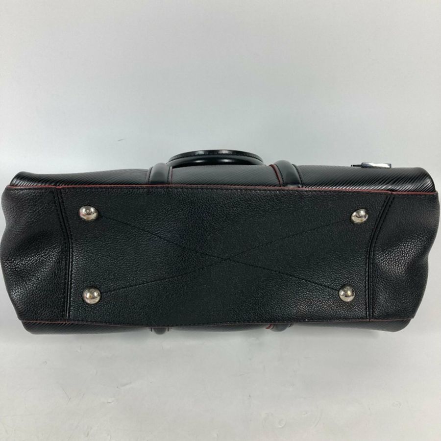 LOUIS VUITTON M55610 Epi Soufflot NV MM 托特包,雙色單肩包/手提包,皮革,女款,黑色-5