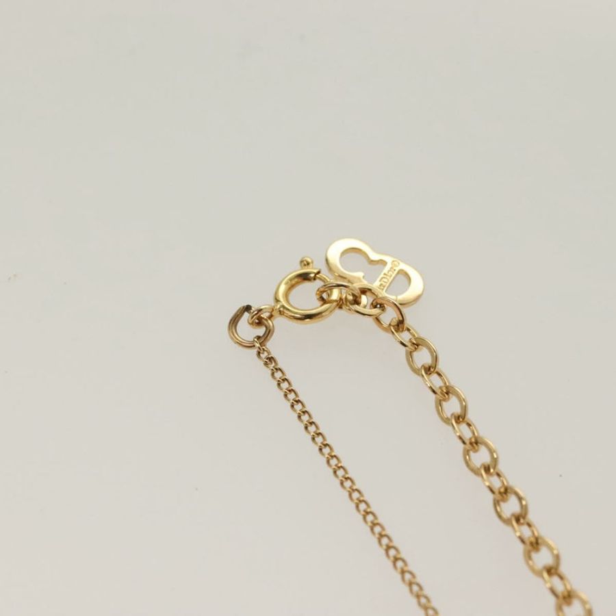 【日本直送】Christian Dior 項鍊 金屬 金 Auth SW953-7