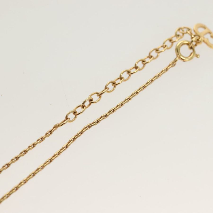 【日本直送】Christian Dior 項鍊 金屬 金 Auth SW947-13