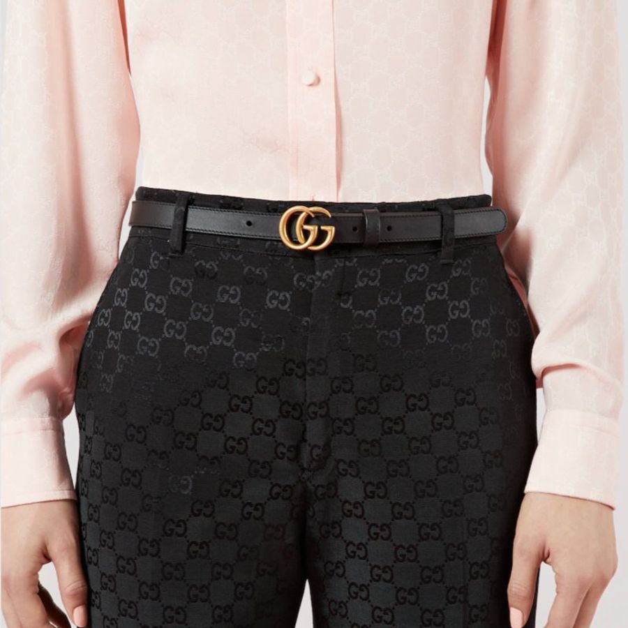 GUCCI MARMONT THIN BELT 75 CM-2