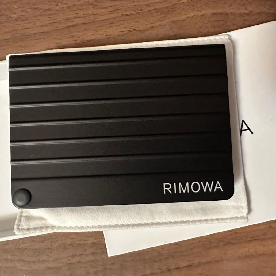 RIMOW 鋁鎂合金名片盒-黑色-1