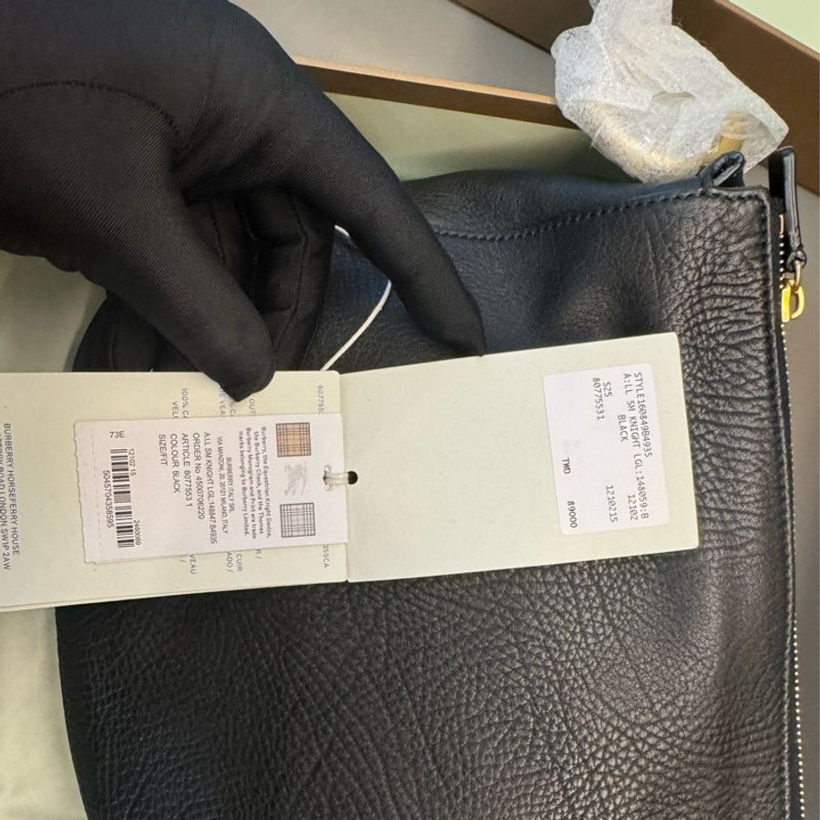 🔥Burberry 騎士包 Knight Bag Black Small-7