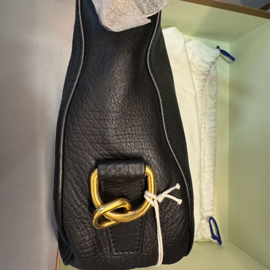 🔥Burberry 騎士包 Knight Bag Black Small-14