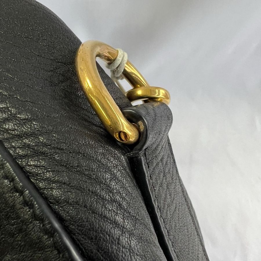 🔥Burberry 騎士包 Knight Bag Black Small-22