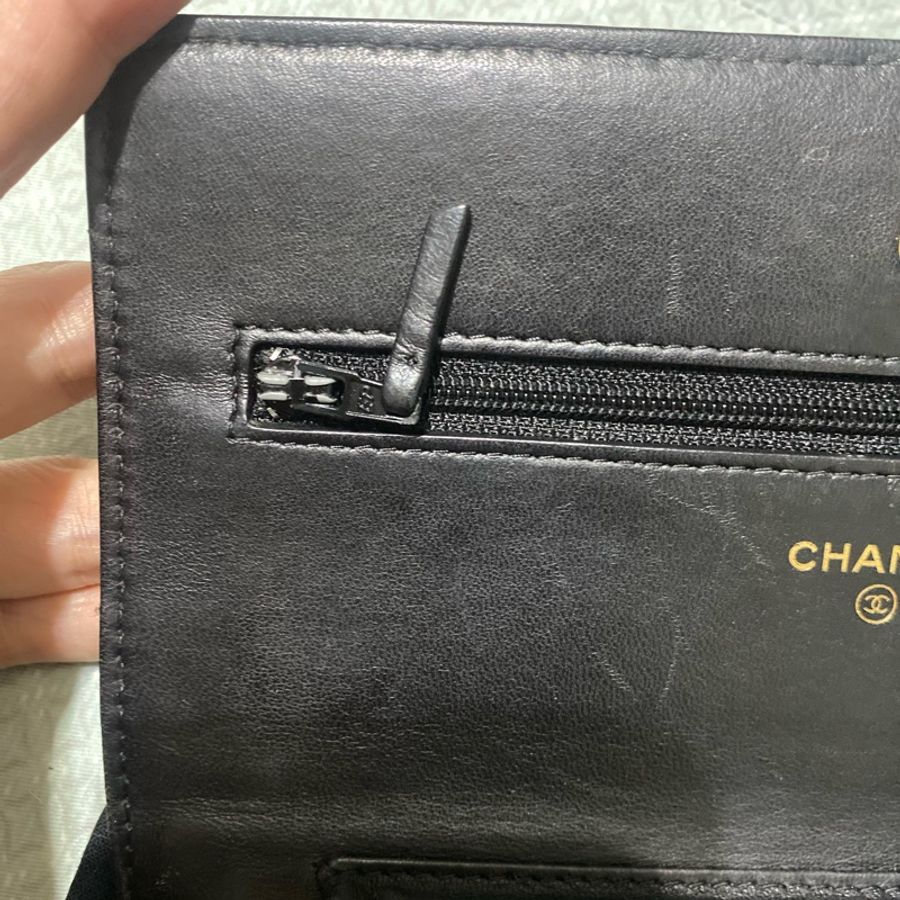 Chanel woc 小羊皮金扣 氣質款 香奈兒woc-20
