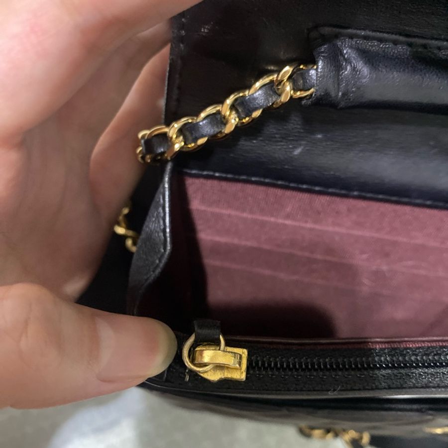 Chanel woc 小羊皮金扣 氣質款 香奈兒woc-21