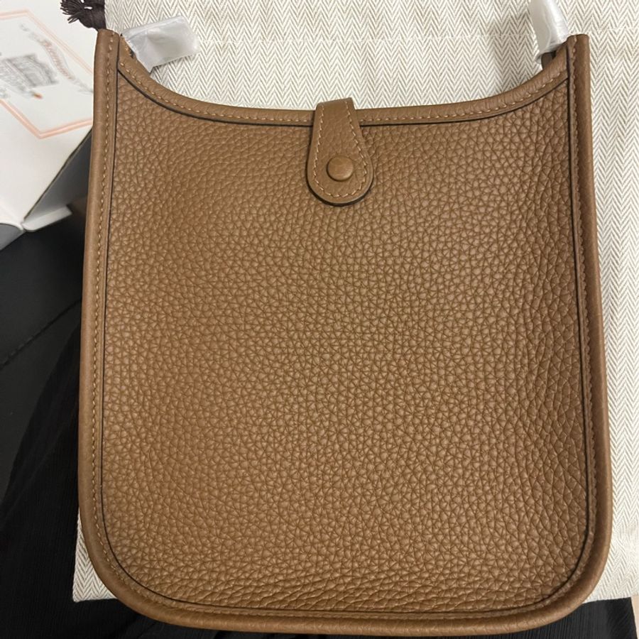 🤎Hermes Evelyne16 百搭3G栗色銀扣 K刻🤎-6