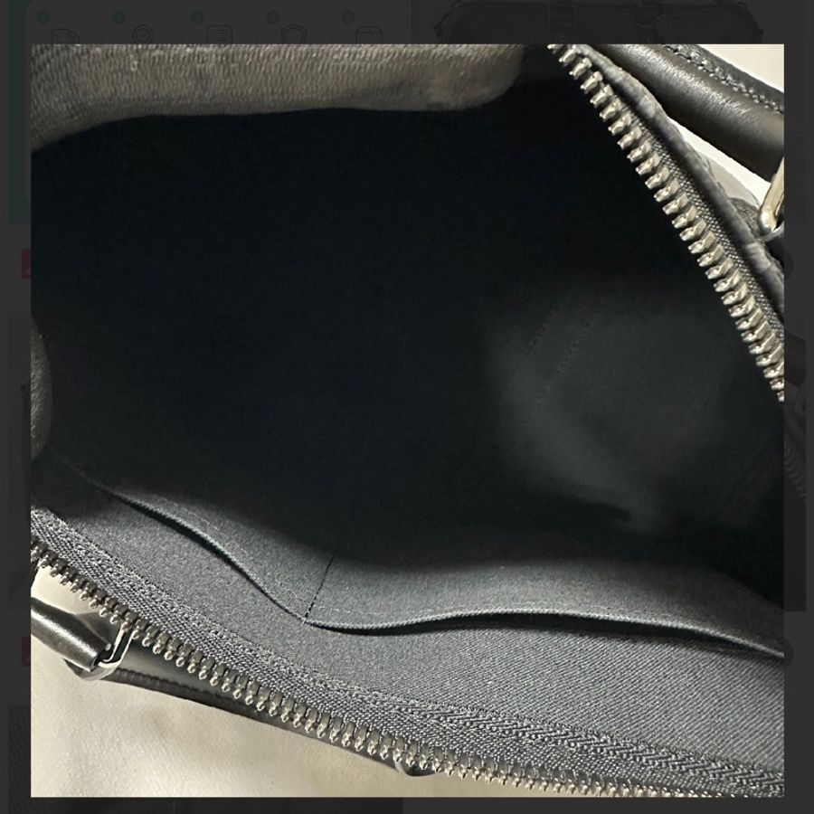 (9成9新)LV LOUIS VUITTON Keepall Bandoulière 35 旅行 手拿 肩背包-17