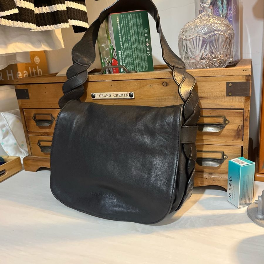 SEE BY CHLOE 70% 綿羊皮 + 30% 牛皮 肩背包 手提包-1