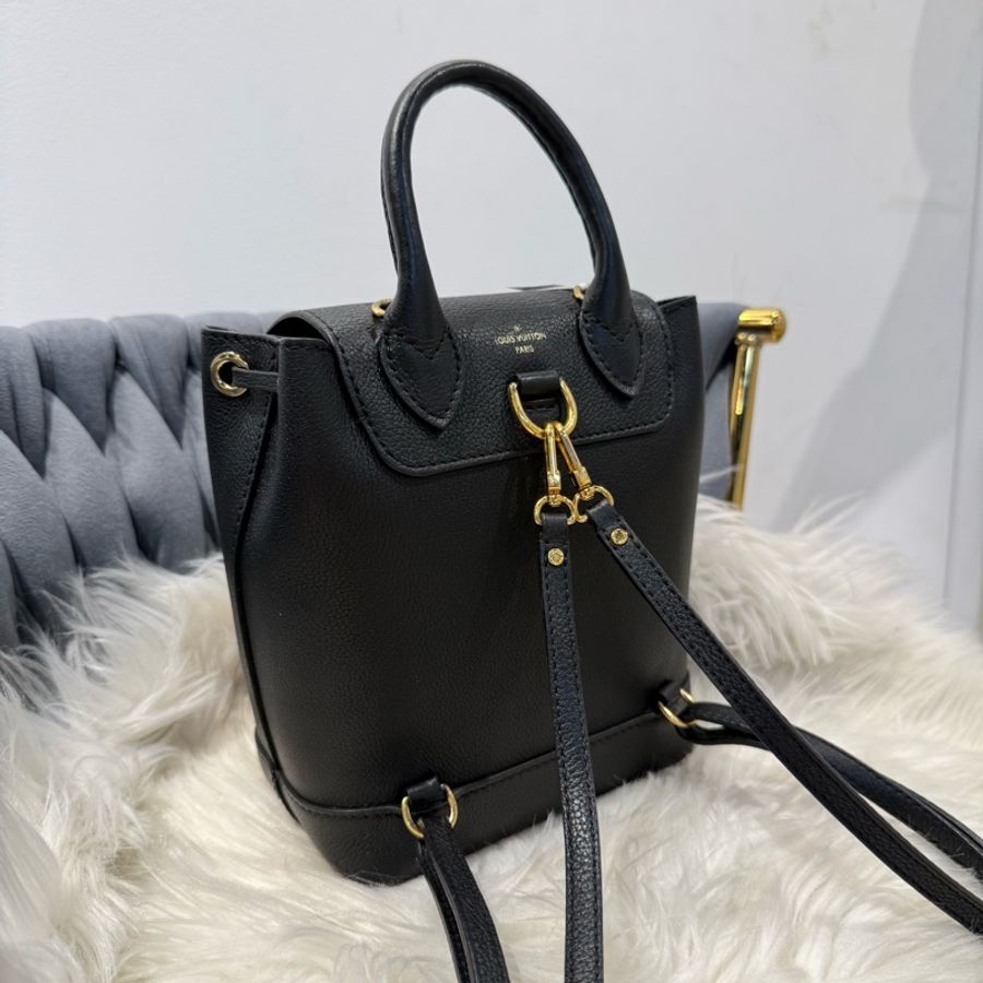 LV 黑金mini 後背包 小書包-2
