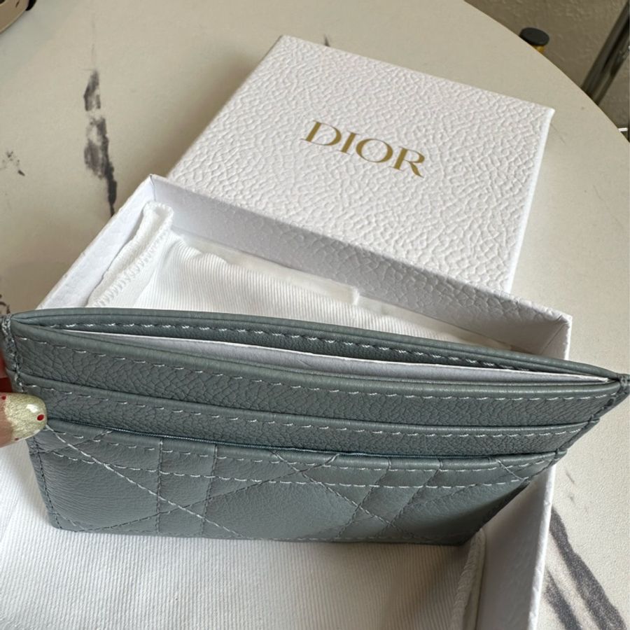 Dior 超美全新藍色卡包 卡片-2