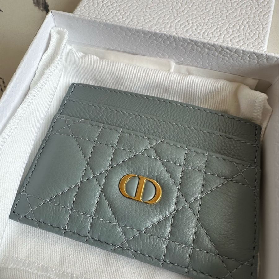 Dior 超美全新藍色卡包 卡片-4