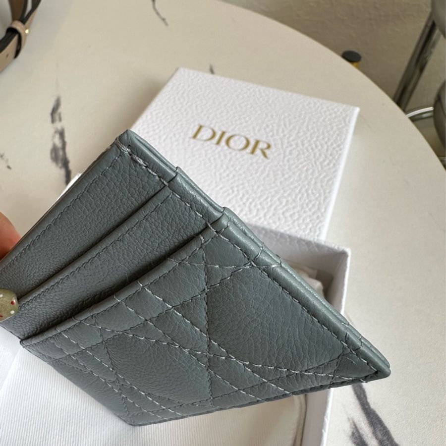 Dior 超美全新藍色卡包 卡片-6