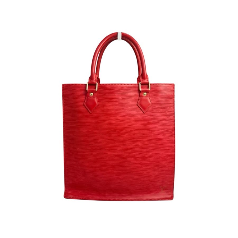 【赫蒂國際精品】 Louis Vuitton 路易威登 紅色 EPI水波紋琴譜包 vintage-0