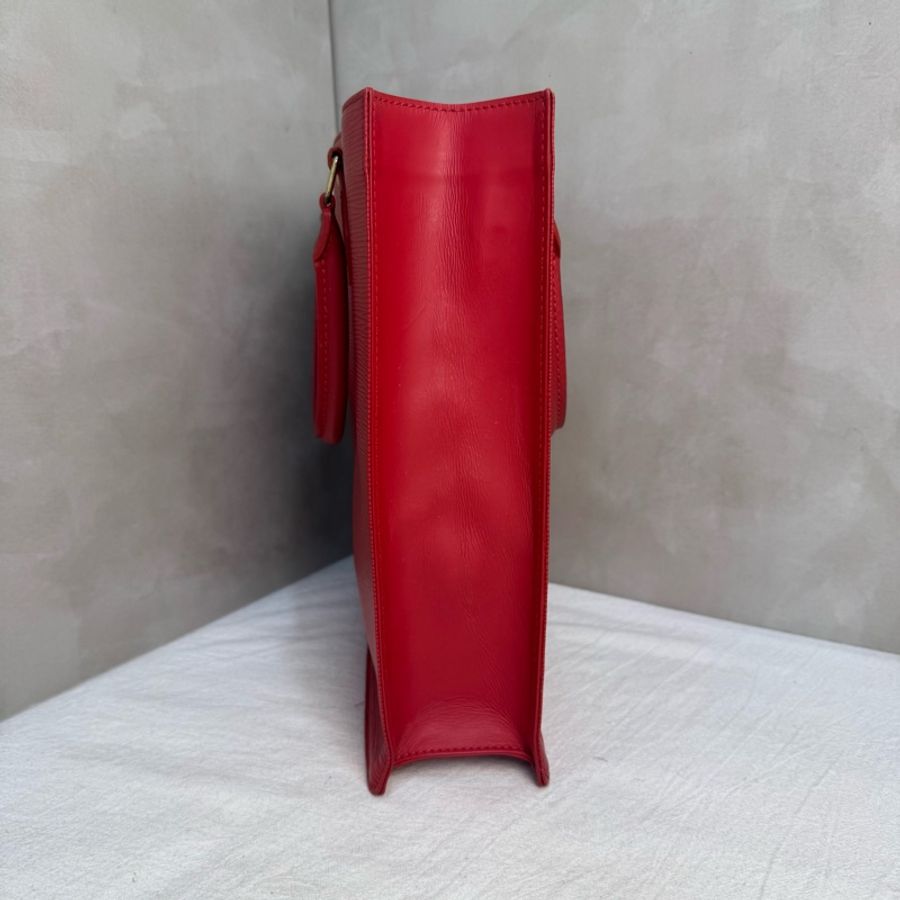 Louis Vuitton 紅色 EPI水波紋琴譜包-4