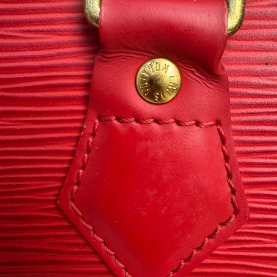 Louis Vuitton 紅色 EPI水波紋琴譜包-20