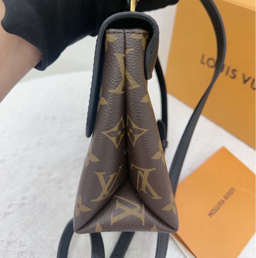 LV 路易威登 lockbb 鎖頭包 19編碼 附件:塵袋 肩帶-3