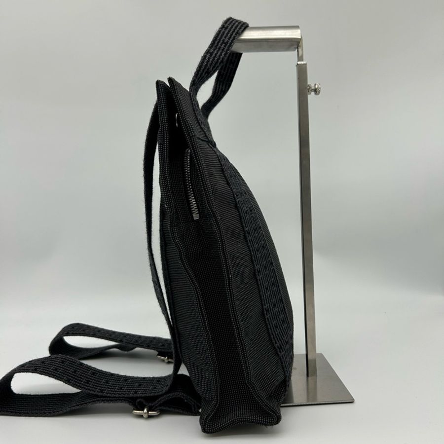 「JL精品代購」愛馬仕帆布2way雙肩包-5