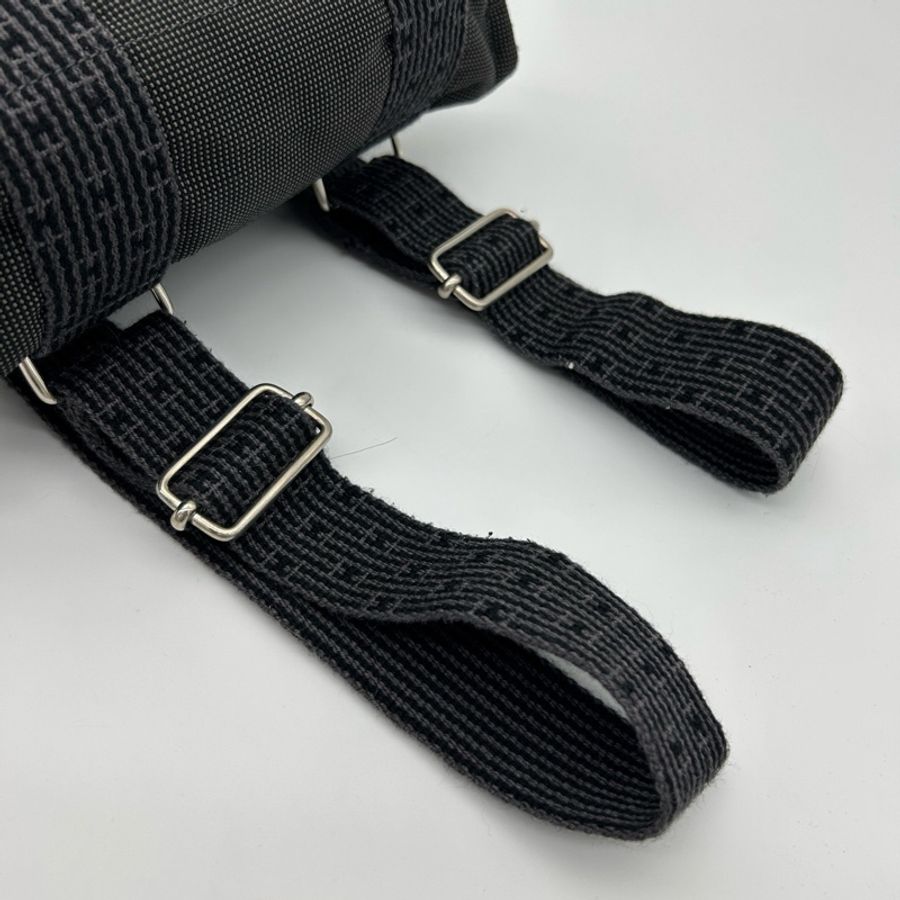 「JL精品代購」愛馬仕帆布2way雙肩包-7