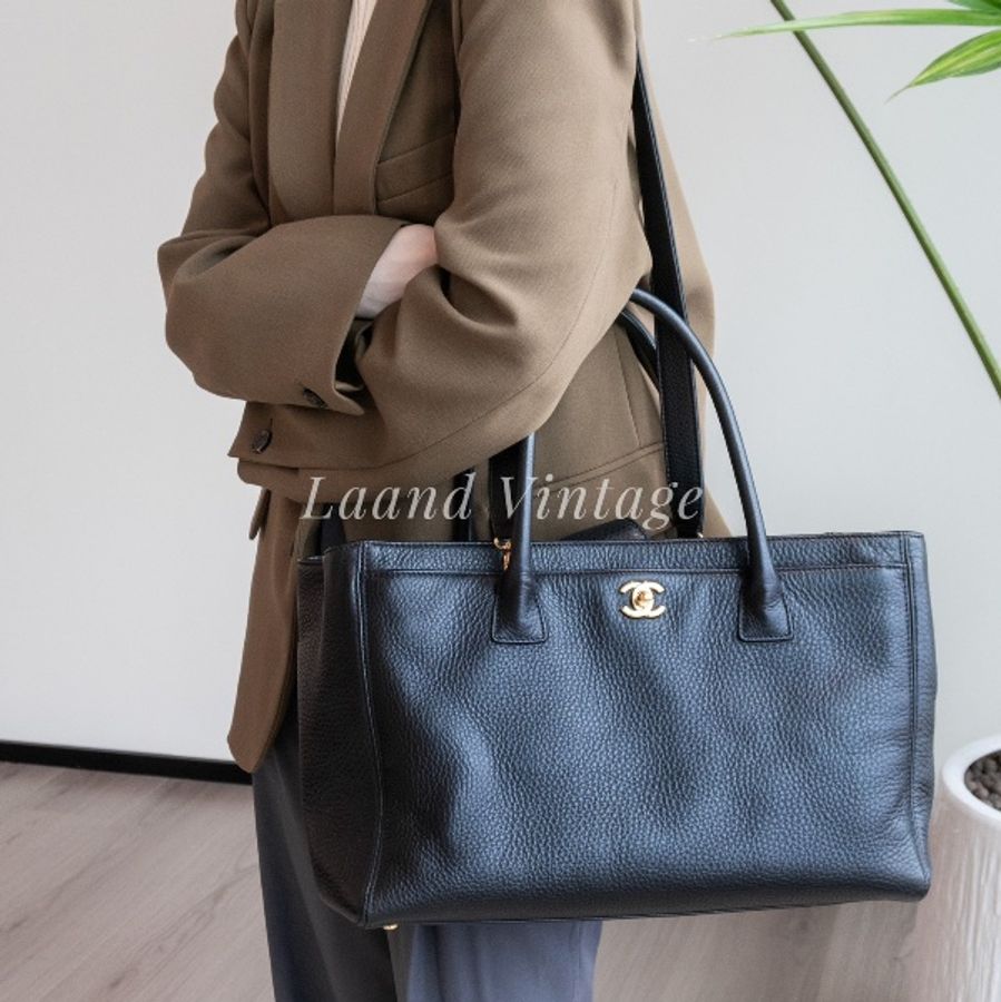 【CHANEL】香奈兒黑金cerf 中號-2