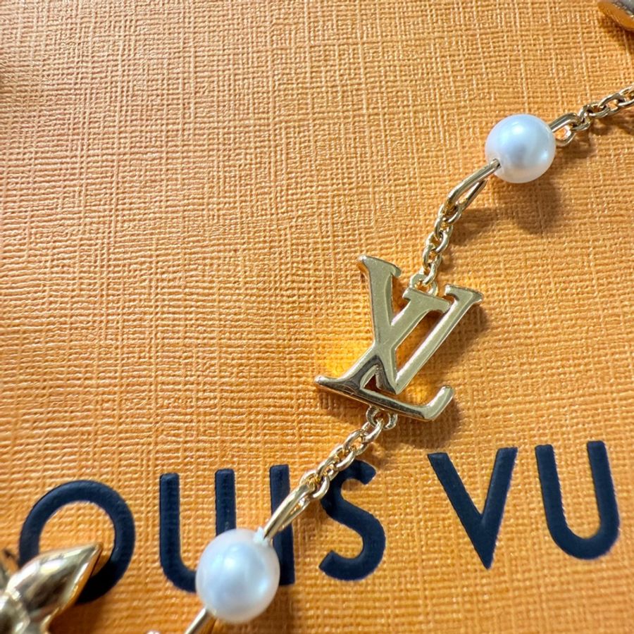 (全新未使用)LV louisa項鍊-0