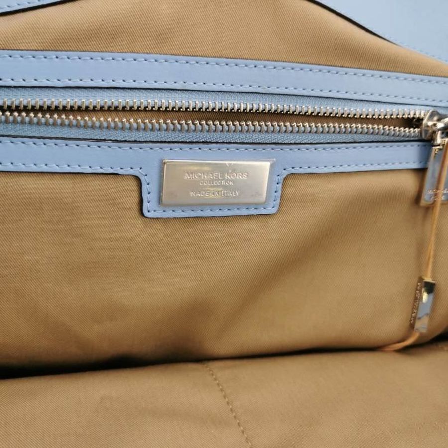 Michael Kors (MK) Bancroft 系列 牛皮 純色 手提包-7