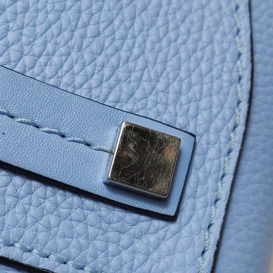 Michael Kors (MK) Bancroft 系列 牛皮 純色 手提包-11