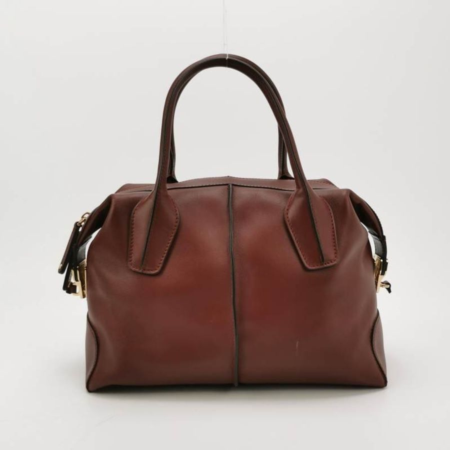 Tod's D-bag 牛皮 純色 手提包-4