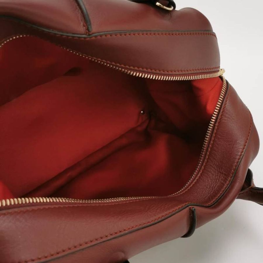 Tod's D-bag 牛皮 純色 手提包-6