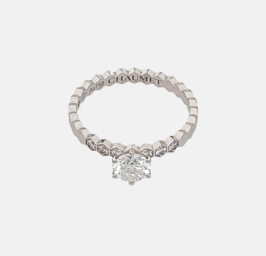 CHAUMET 钻戒 D0.52ct-1