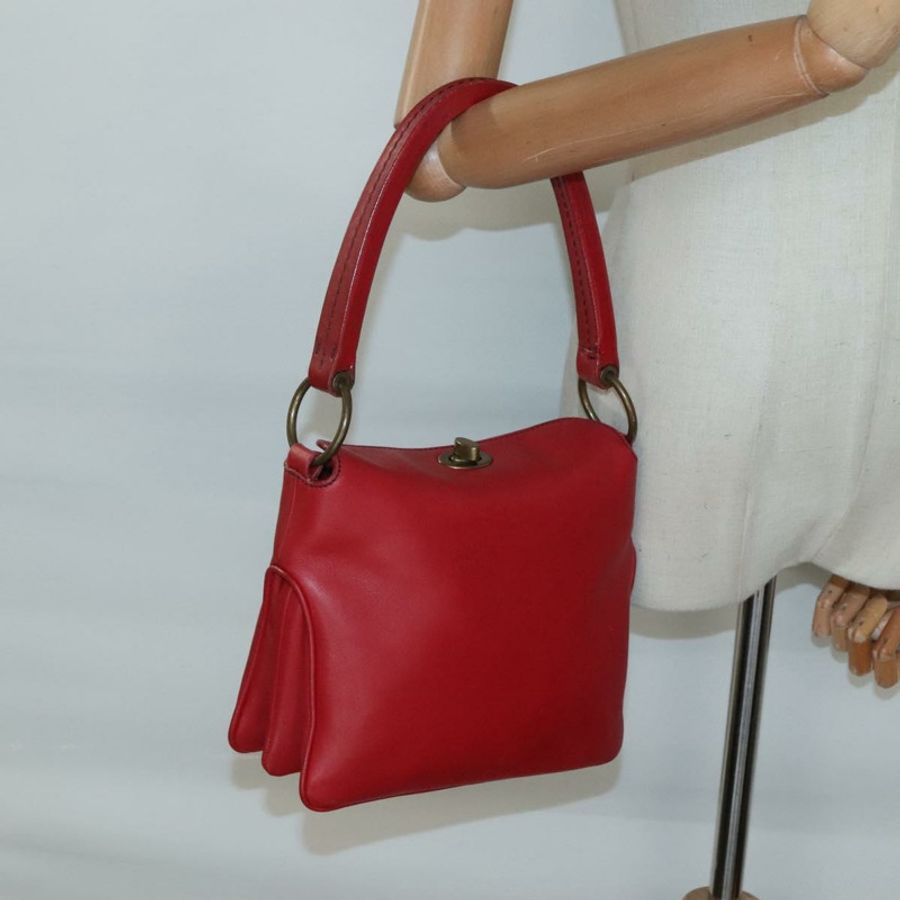【日本直送】Miu Miu 手提包 皮革 紅色 正品 138254-24