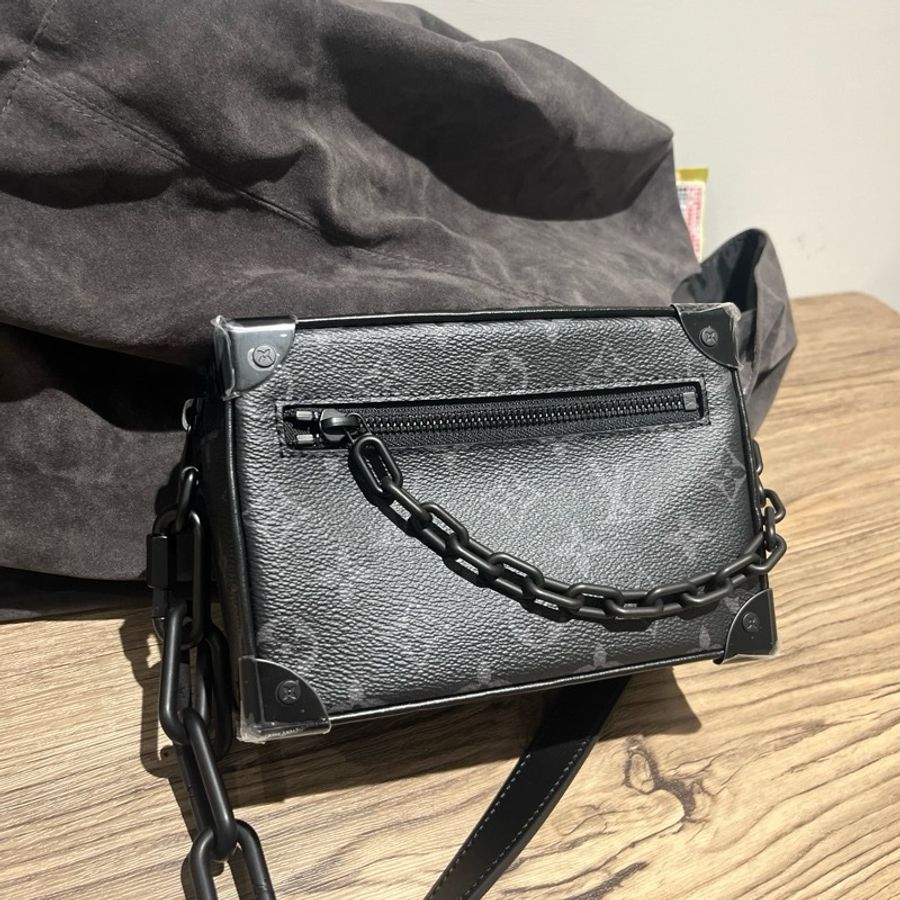 ▲Mini Soft Trunk Monogram Eclipse 帆布款-7