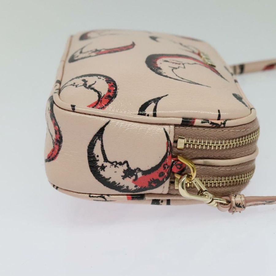 【日本直送】Miu Miu 粉紅金色皮革肩背包,正品編號 138543-3