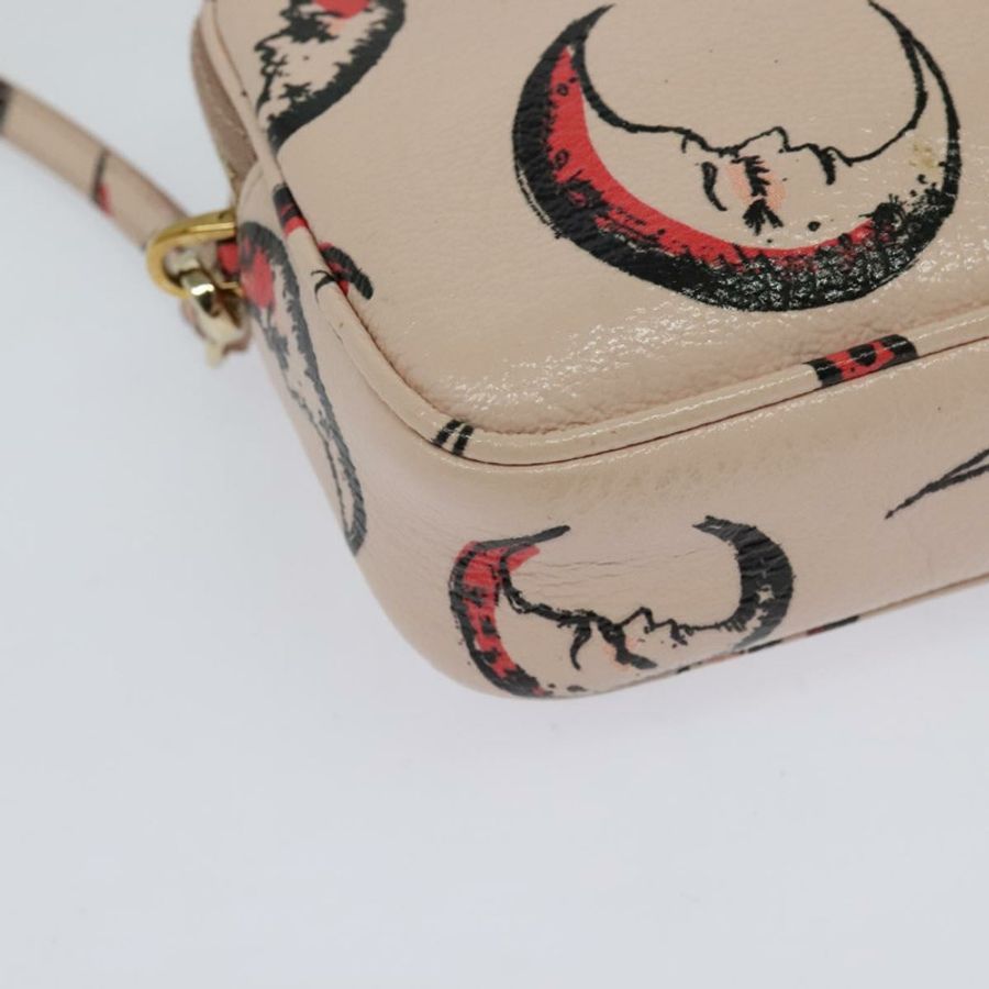 【日本直送】Miu Miu 粉紅金色皮革肩背包,正品編號 138543-14