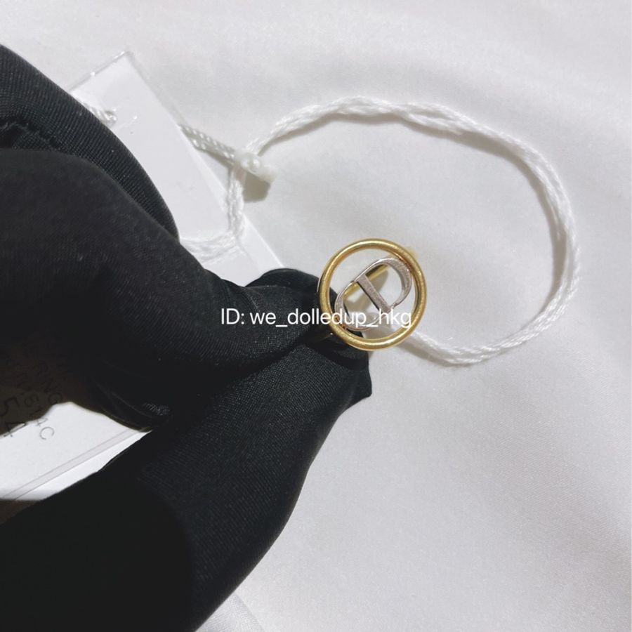 全新 Dior 金銀色介指 54size-0
