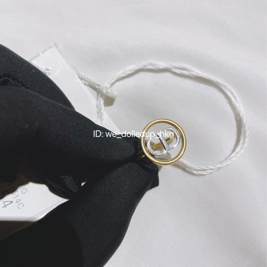 全新 Dior 金銀色介指 54size-1