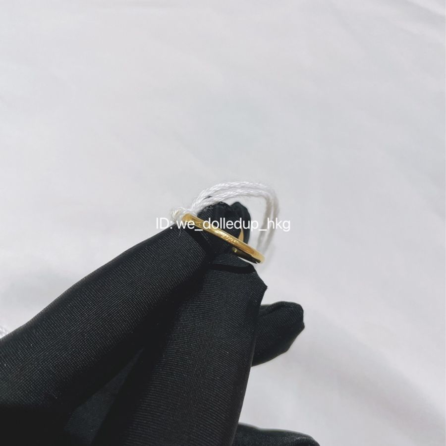 全新 Dior 金銀色介指 54size-3