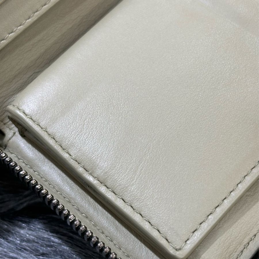 BOTTEGA VENETA BV 749726 橄欖綠色 小羊皮 編織 名片夾 零錢包 短夾 皮夾 零錢袋 信用卡包 超新-36