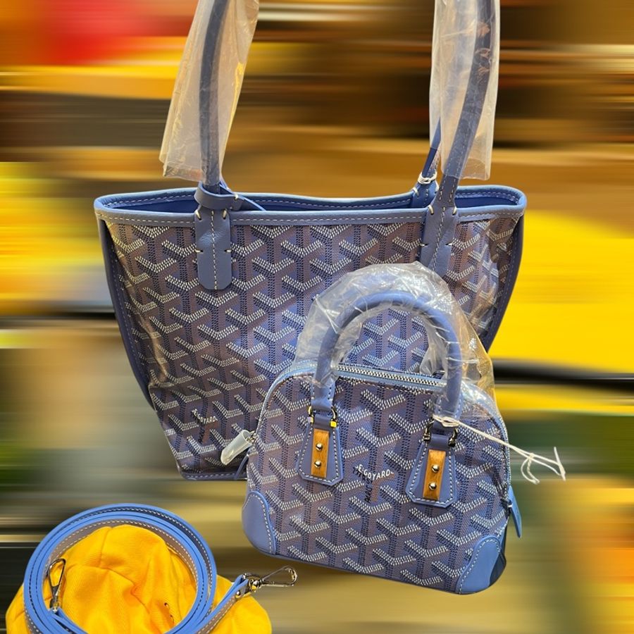 Goyard 2025限量版 Vendome Nano bag Iris 鳶尾紫 有長肩帶-4