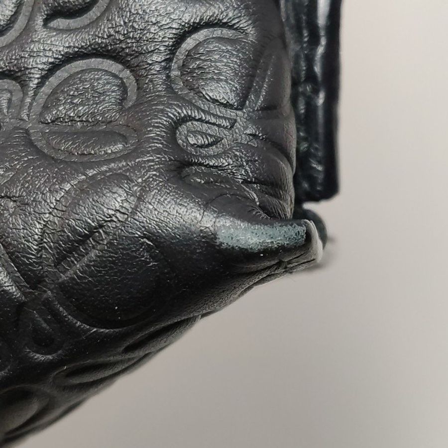 Loewe T Pouch 牛皮 Logo 壓花 手拿包-10