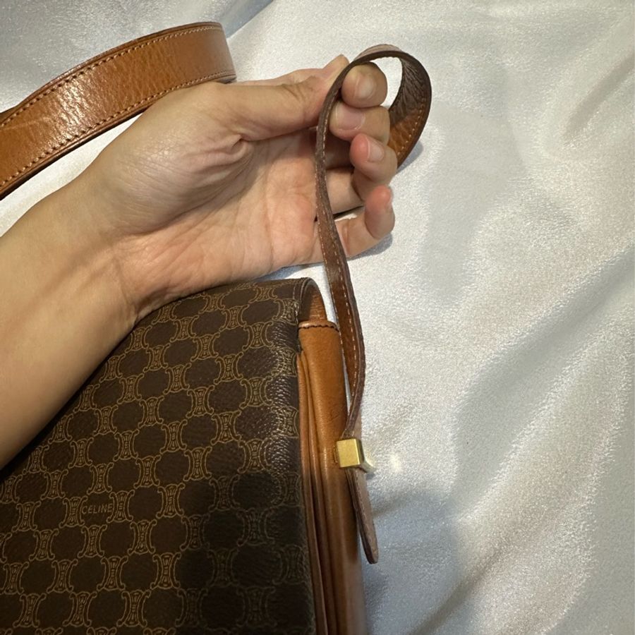 Celine vintage bag凱旋扣-13