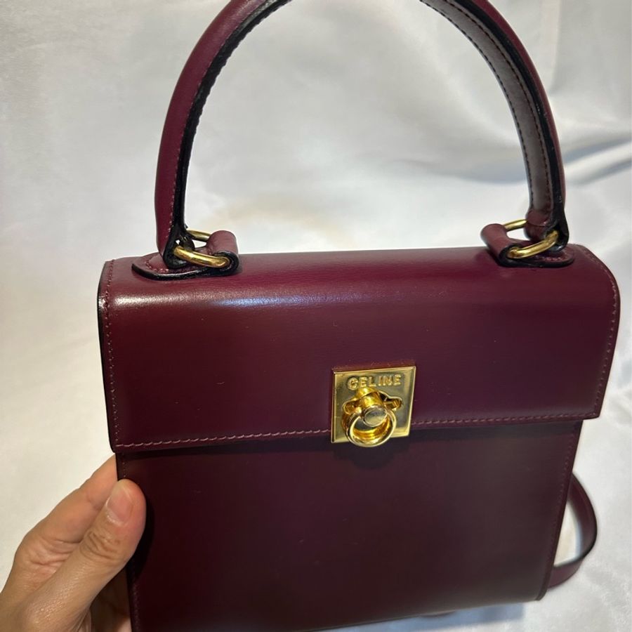 Celine vintage kelly bag-4